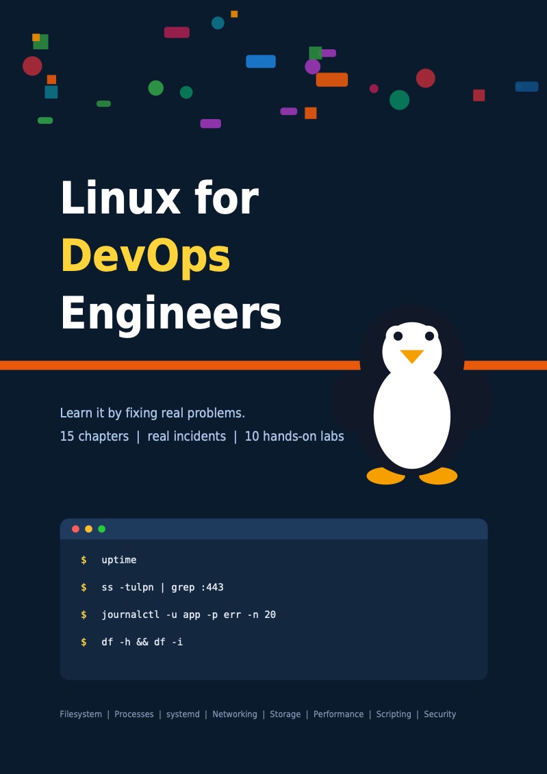 Linux for DevOps Engineers cover